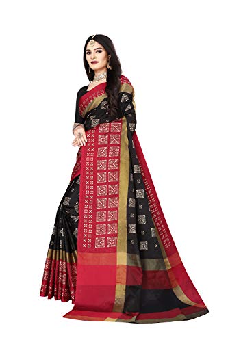 Image of OM SAI LATEST CREATION Soft Cotton & Silk Saree For Women Banarasi Saree Under 399 2021 Beautiful For Women saree