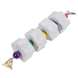 Ficelle à ronger pour chinchillas et écureuils : spécialement conçue pour les chinchillas et les écureuils, cette ficelle contribue à la bonne santé et au bon entretien de leurs dents. accessoire pour cage à oiseaux, bloque les pierres à ronger