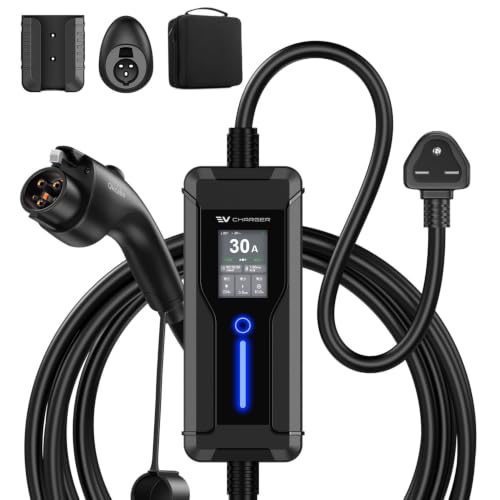 Amazon.co.jp: Qkcabo 6KW 電気自動車 EV 充電ケーブル 28A 100-240V