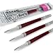 Produktbild Pentel Energel Nachfüllminen, Spitzenbreite 0,7 mm, LR7, mit Metallspitze, für Energel Xm, BL77/BL57/BL37 - Pink, 4 Stück