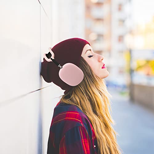 OOTSR Funda para Auriculares AirPods MAX,Funda para Auriculares antiarañazos y Funda para Diadema para AirPods MAX (Pink)