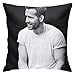 Ryan Reynolds - Federa per cuscino double-face, in peluche, decorazione per camera da letto, soggiorno, 45,7 x 45,7 cm