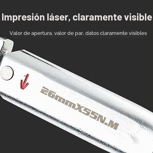 Juego de llaves dinamométricas de trinquete, kit de extremo abierto ajustable de 4 piezas de alta precisión, 18-75 Nm para herramientas de reparación de aire acondicionado