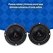MUNEFE Woofer Diaphram, Woofer Diaphram, Speaker Replacement Kit for Bass Speaker