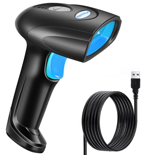 1D Barcode Scanner with Auto-Sensing Mode