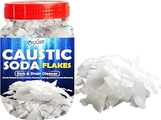 Caustic Soda (400g) Drain Cleaner, Chimney cleaner, Soap Making caustic Soda