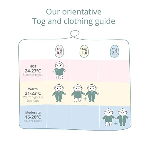 Winter Baby Sleep Sack 12-18 Months, Super Soft And Warm Muslin Sleeping Bag, 2.5 Tog Wearable Blanket For Unisex Toddler, Safari Giraffe Print In Yellow And Green #TOP6