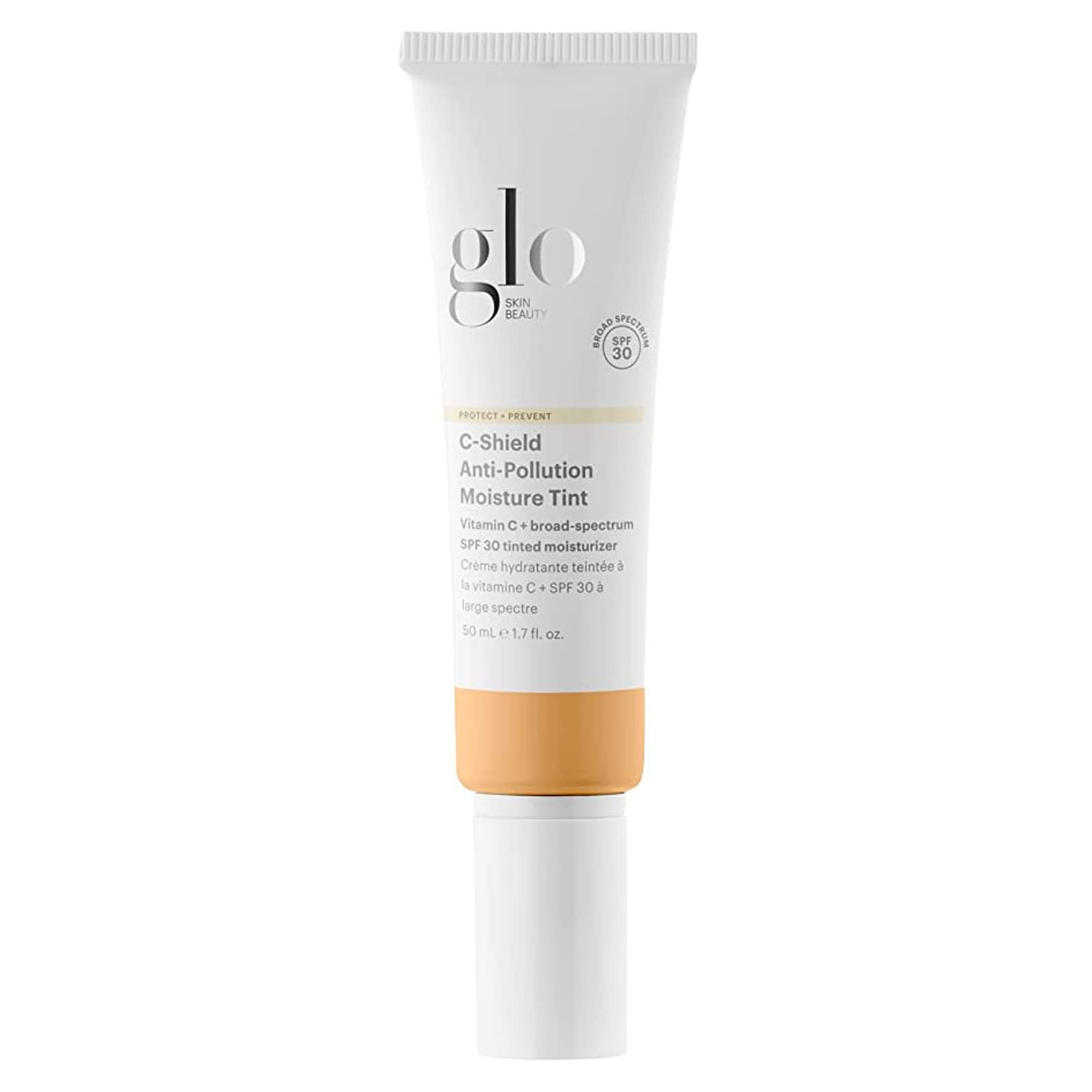 Glo Skin Beauty C-Shield Anti-Pollution Moisture Tint - Tinted Moisturizer With SPF 30 for Face Broad Spectrum Protection