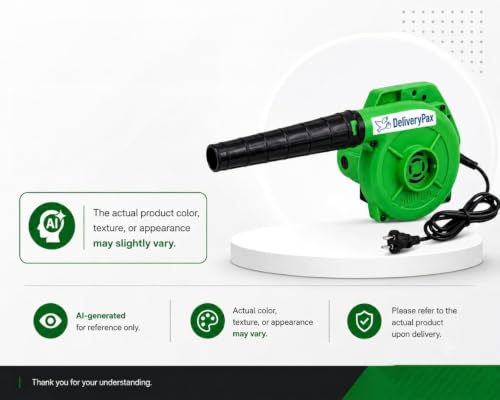 Image of Delivery Pax 600W Electric Air Blower Machine | Blower Fan for Cleaning | Air Blower for Dust Cleaner for Home | Blower for Cleaning | Electric Blower for Leaf Cleaning | High Speed Motor
