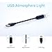 USB Star Projector Night Light, Aevdor Violet Blue Car Ceiling Interior Roof Lights, Bending Freely Adjustable Romantic USB Night Light for Bedroom,Car Ceiling,Party Decoration, Plug and Play