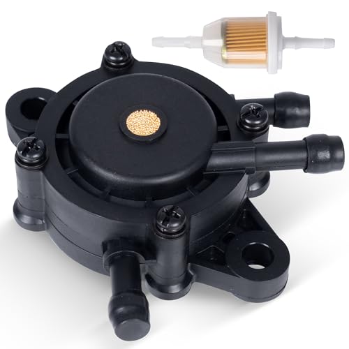 BlueStars 72873G01 High-Performance Fuel Pump - for EZGO Gas Golf Cart 295cc 350cc Robin 4-cycle engine Kawasaki FE290 FE350 TXT RXV ST Medalist Workhorse Club Car Yamaha G16-G19 G20 G22 G29