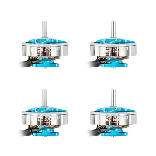 4PCS 1102 22000KV Brushless Motor for 75mm RC Whoop Racing Drone Quadcopter, Blue