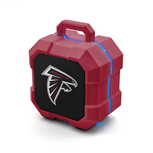 Image of SOAR NFL Shockbox LED Wireless Bluetooth Speaker - Water Resistant IPX4, 5.0 Bluetooth with Over 5 Hours of Play Time - Small Portable Speaker - Officially Licensed NFL, Perfect Home & Outdoor Speaker