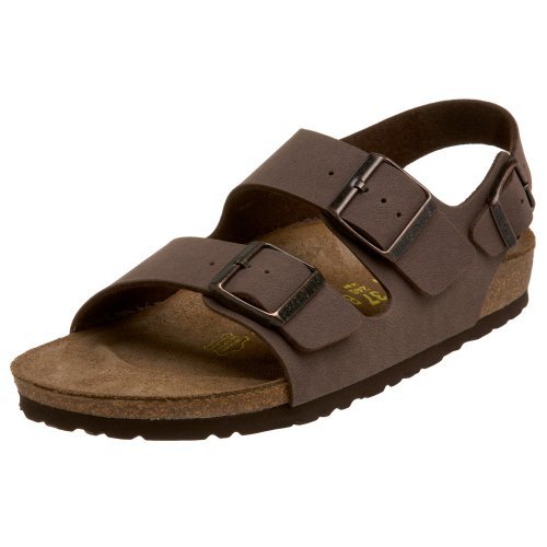 Birkenstock Milano Sandal,Mocha Birkibuc,40 N EU