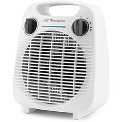 Ventilador Vertical Orbegozo Orbegozo FH 5041 - Calefactor, 2 Niveles de potencia, Modo ventilador, Protección sobrecalentamiento, 2000 W