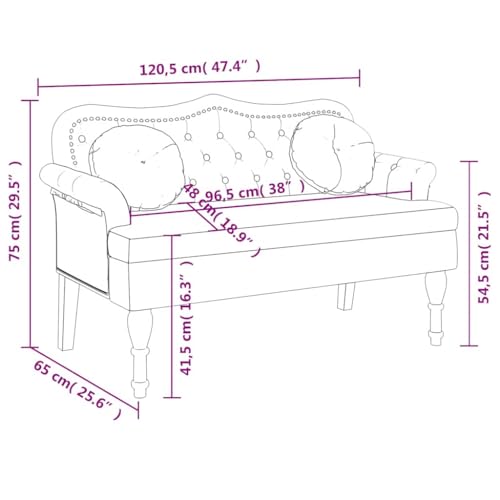 Banco de terciopelo verde oscuro 120cm con patas de madera para salón y comedor 4