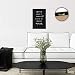 Gadgy® - Placa de fieltro retro con letras doradas, plateadas y blancas,...