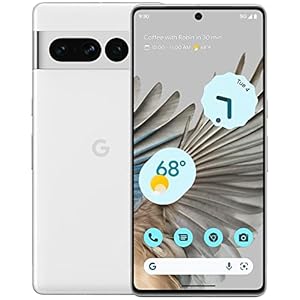 Google Pixel 7 Pro 5G, US Version, 128GB, Snow – Unlocked (Renewed)