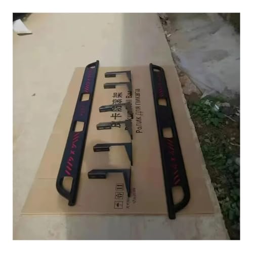 Estribo lateral universal de acero inoxidable para camionetas y pickup 5