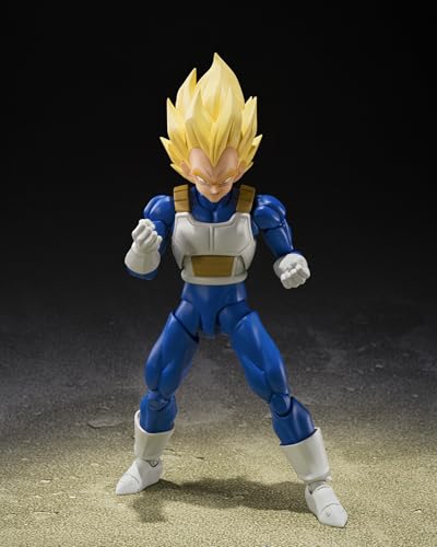 Image of TAMASHII NATIONS - Dragon Ball Z - Super Saiyan Vegeta (Dangerous Pride) S.H.Figuarts Action Figure
