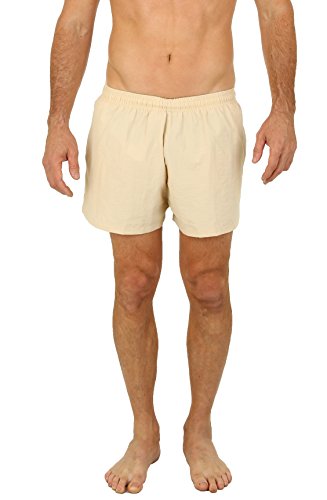 UZZI Men's Hylfa Swim Trunk - Brown -