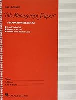 Algopix Similar Product 6 - Guitar Tablature Manuscript Paper 