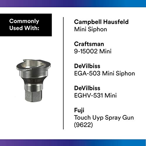 3M PPS 2.0 Spray Gun Adapter #S23, 26109, 1/4 Inch Female, 18 Thread NPS, Connects Several Paint Gun Brands to PPS 2.0 Paint Spray System, 1 Pack by 3M - Image 3