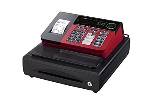 カシオ レジスター 8部門 小型ドロア SE-S30-RD レッド
