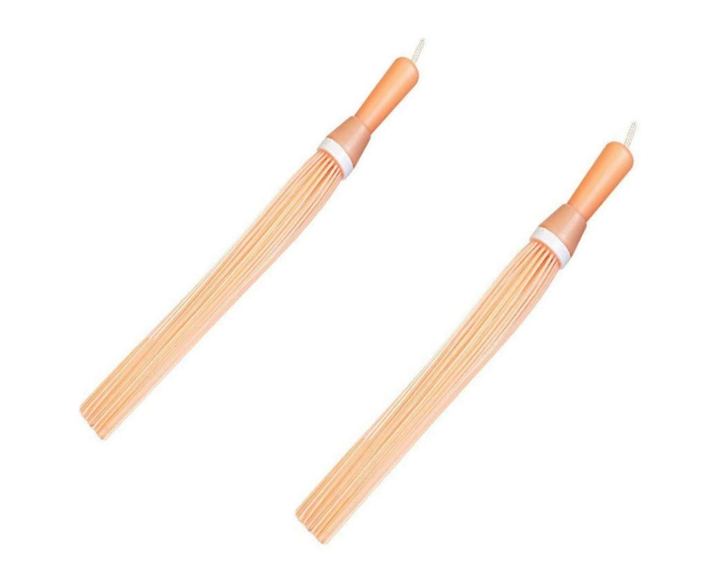 VXI Plastic Brooms Kharata Jadu for Bathroom Clining Color Multi 2psc(Pack of 2)