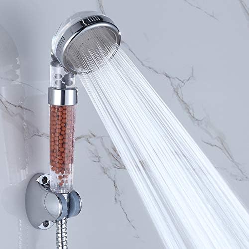 MAWANS Shower Head, High Turbo Pressure, Ionic Shower Head, Water Filter Shower Head for Hard Water Water Saving - Image 4