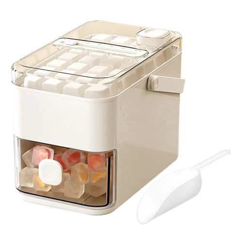 Bandeja de de hielo con contenedor de almacenamiento: fabricante de silicona de lanzamiento fácil con tapa, molde de congelador de gran capacidad para cócteles de bebidas de de vino de coci