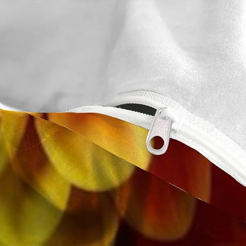 Imprimé 3D housse de couette 220x240 anti-plis pour un lit impeccable sans repassage - 5