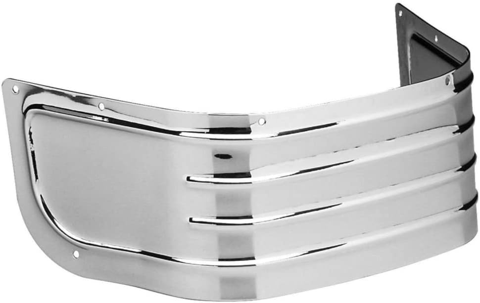 RIBBED FENDER SKIRT 74576 (CHR)