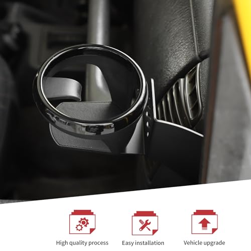 Portavasos para puerta delantera Jeep Wrangler TJ 1997-2006 miniatura 4