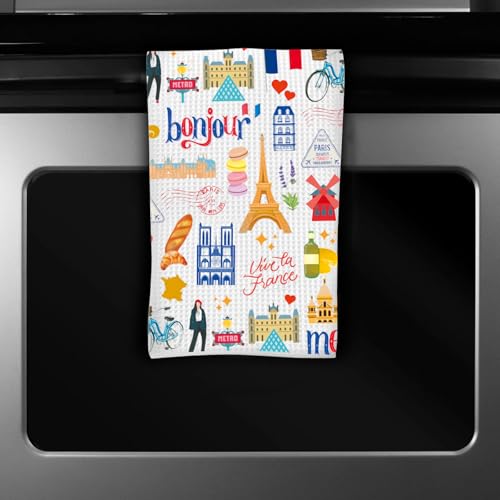 Torchon de cuisine Paris BAUNA textile decoration chic