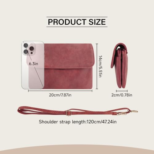 Image of Crossbody Purse, PU Leather Women's Crossbody Handbags Small Crossbody Bags for Women and Girls, Crossbody Handbag