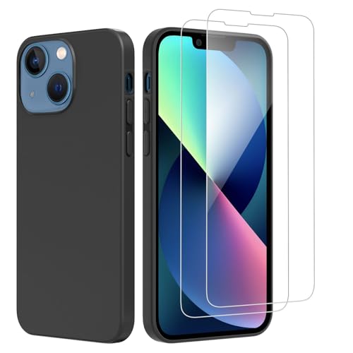 Custodia Poetic Neon Per IPhone 13 6,1'' | Protettiva Doppio Strato Antiurto Robusta Sottile Nera