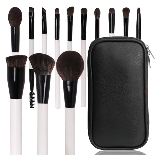 Pinceaux de maquillage doux avec sac de rangement pour se sublimer au quotidien