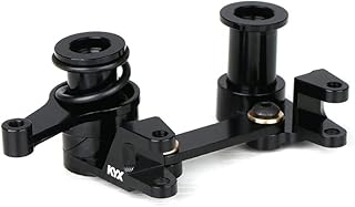KYX Racing Steering Bellcrank Set Features Bellcrank, Servo Saver Spring, Spring Retainer, Drag Link Upgrades Parts Accessories for RC Crawler Car Traxxas 1/10 Drag Slash 1967 Chevrolet C10