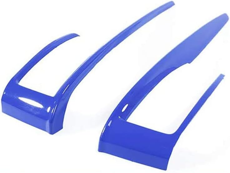 BOYUER 2PCS Civic Accessories Car Interior Center Console Gear Box Cover Trim Shift Transmission Decoration Stickers for 10th Gen Honda Civic 2020 2019 2018 2017 2016(BLUE)