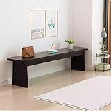 Design multifonctionnel : ce banc est idéal pour l'entrée pour changer de chaussures facilement. Elle peut également être utilisée comme ajout élégant à la table à manger ou au pied du lit. En outre, elle sert de table d'appoint pratique pour poser des décorations et d'autres objets.