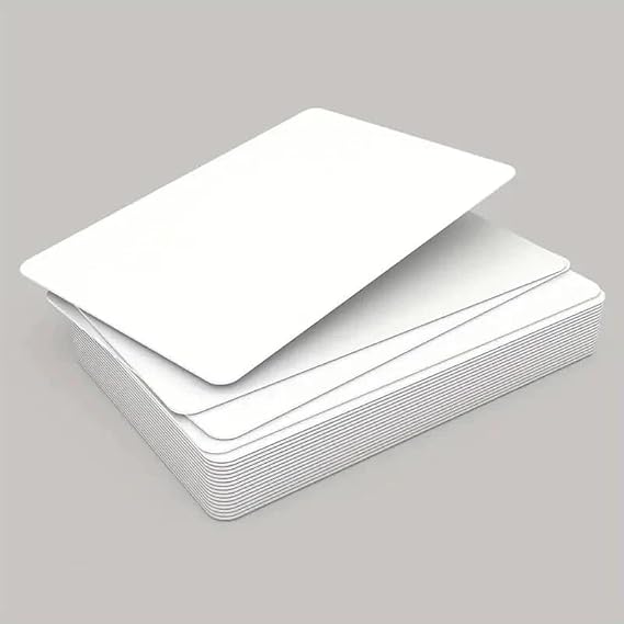 13.56mhz Ultra Light EV1 White Plastic Blank NFC Card (10 Pack)