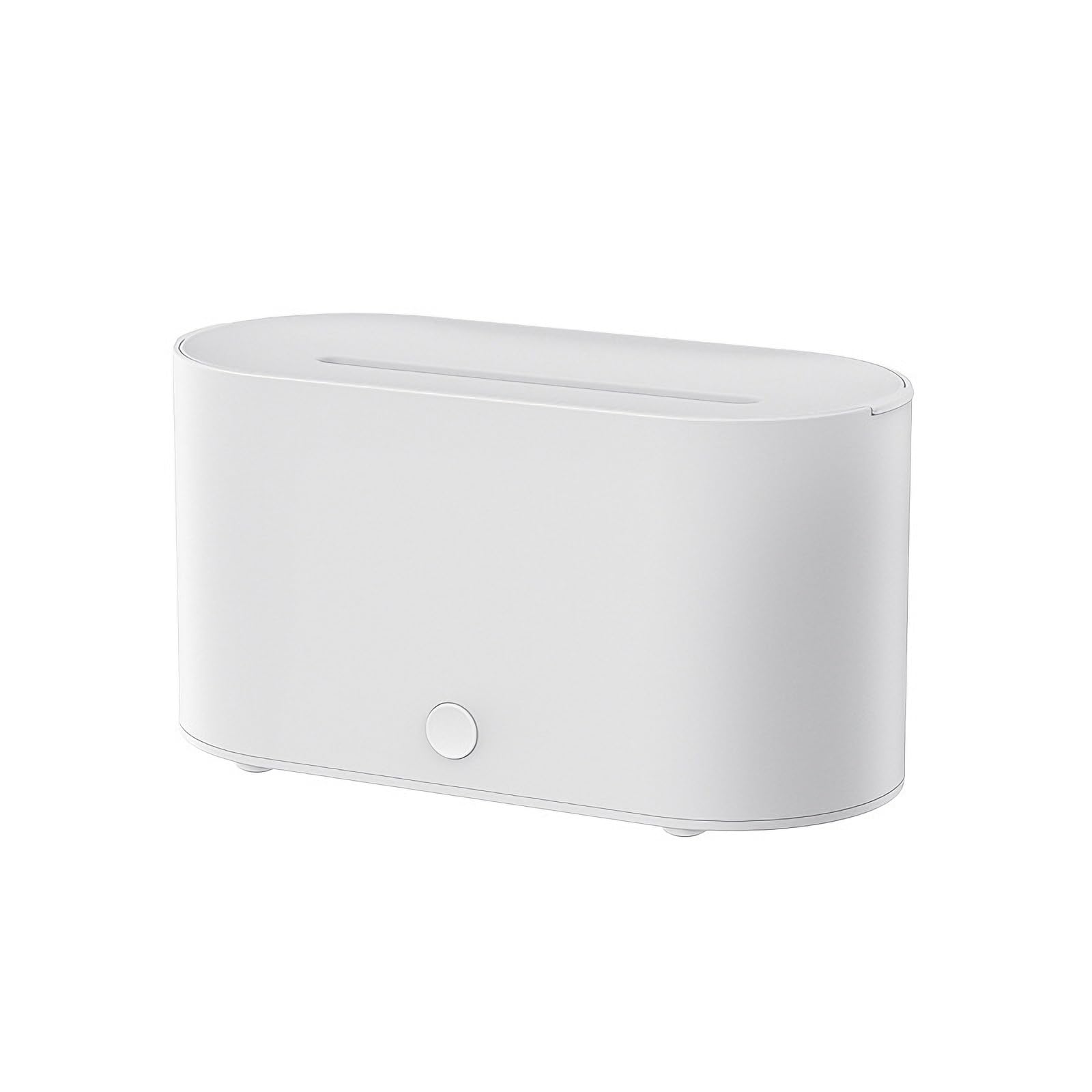 Humidificateur d'aromathérapie à ultrasons avec effet flamme et LED 7 couleurs