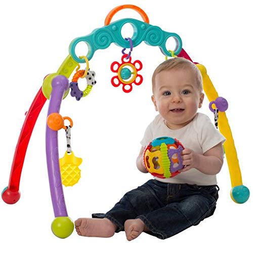 Playgro Opvouwbare speelbogen, babygym met afneembaar speelgoed, vanaf 0 maanden, Junyju Fold and Go Activitiy Playgym… - Image 7