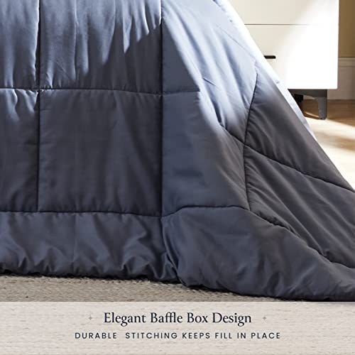 Belador Queen Comforter All-Season Duvet Insert Queen Size Bed Comforter - Down Alternative Comforters, Mid-Plush Lightweight Comforter, Box Quilted Siliconized Fiberfill Oeko-Tex Hotel Comforter #TOP4