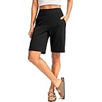 G Gradual Women's Bermuda Long Shorts with Pockets 9" High Waisted Knee Length Shorts for Women Walking Athletic Workout - Image 2