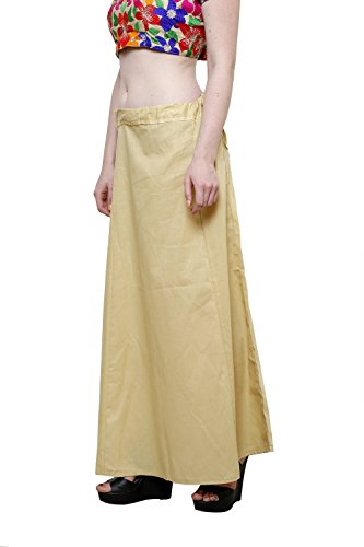 Image of Pistaa combo of 3 Women's Cotton Best Indian Readymade Inskirt Saree petticoats