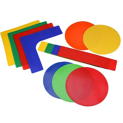 image for LIOOBO 13 Pcs Tennis Court Lines Boundary Markers Pickleball Court Spo