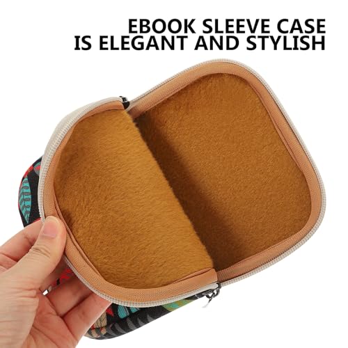 Funda para lector de libros electrónicos en lona para viajes y diario 5