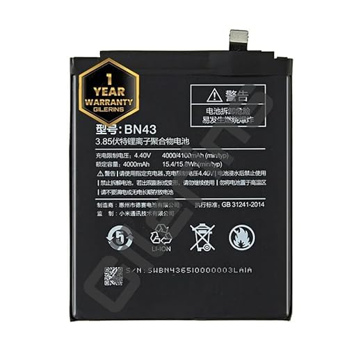 Image of Original BN43 Battery for Redmi Note 4 / Note 4X Battery with 1 Year Warranty** (EE4)